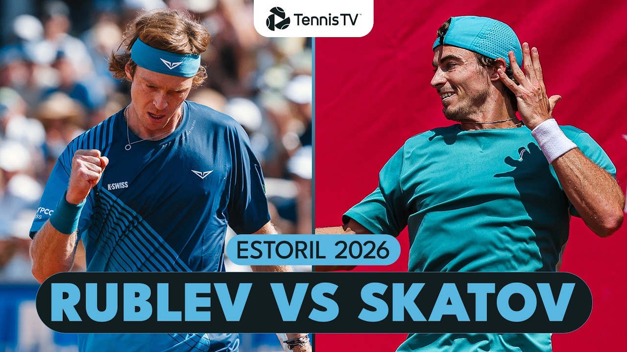 Andrey Rublev Clinical Performance vs Timofey Skatov | Estoril 2026 Highlights