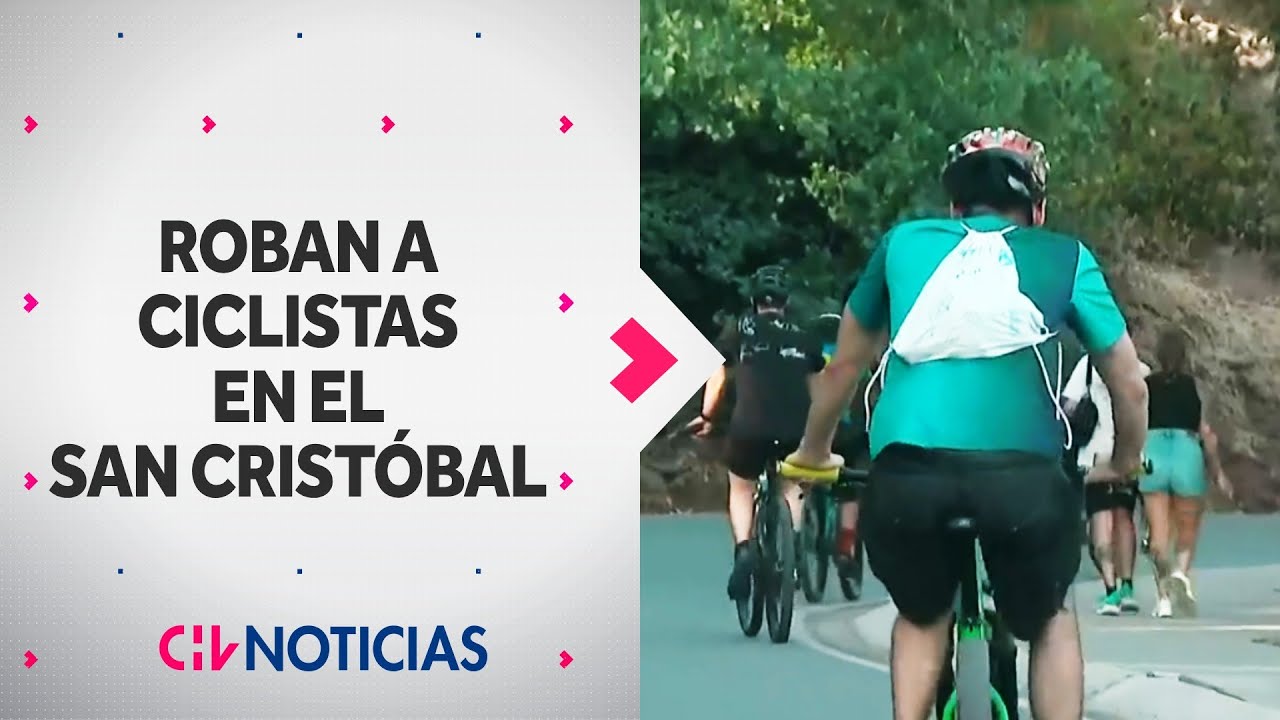 OLA DE ROBOS A CICLISTAS en el Cerro San Cristóbal: Acusan delitos en sectores abandonados