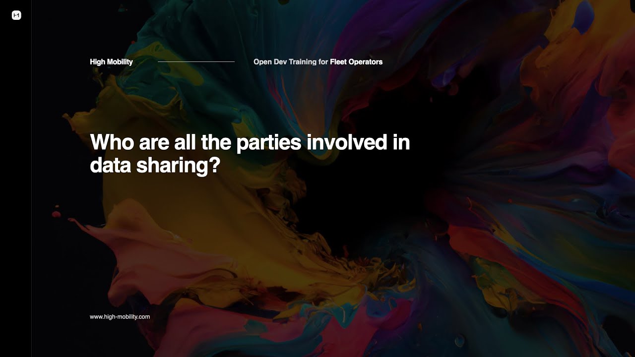 Who are all the parties involved in data sharing? |&nbsp;Open Dev Training for Fleet Operators