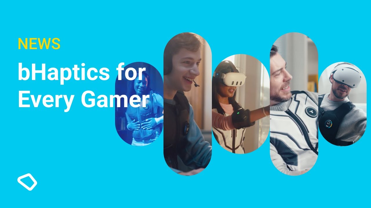 bHaptics Haptic Suits, for Every Gamer 😍🕹️🎮🖱️