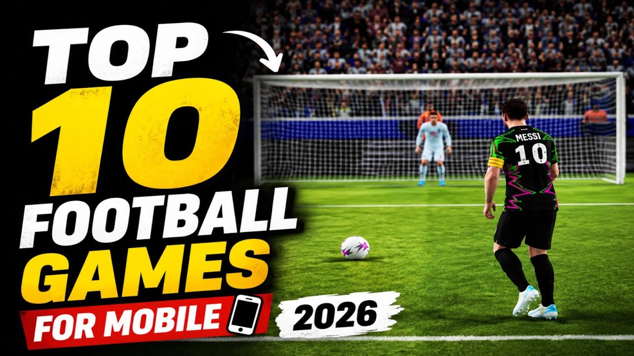 Top 10 Best Football Games for Android in 2026 ⚽🔥 || 10 Best Football Games for Mobile in 2026 📱⚽
