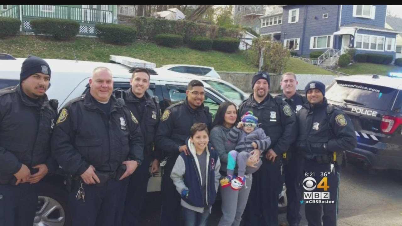 Chelsea Police Visit Two-Year-Old With Brain Cancer