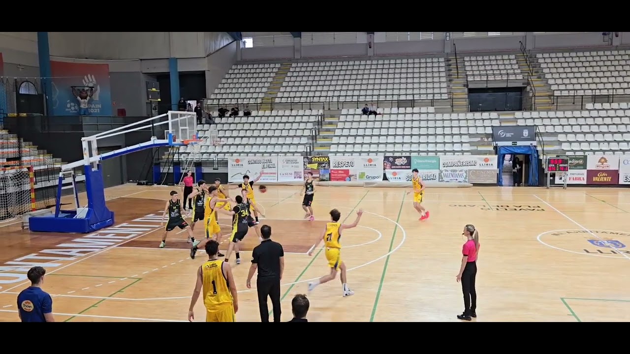 Resumen Lliria vs Picken Claret A, Junior Autonomico. 