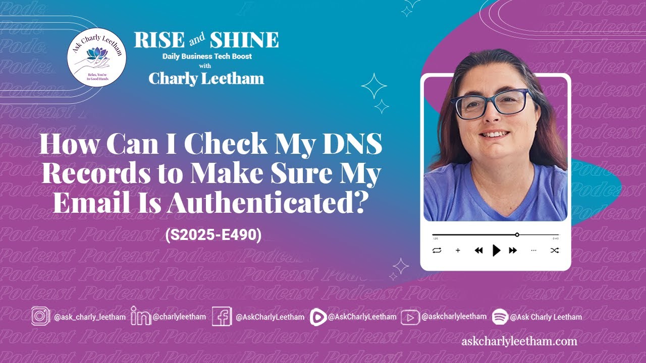 How Can I Check My DNS Records to Make Sure My Email Is Authenticated? (2025/490)