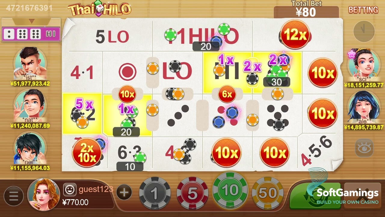 CQ9 - Thai HILO - Gameplay Demo