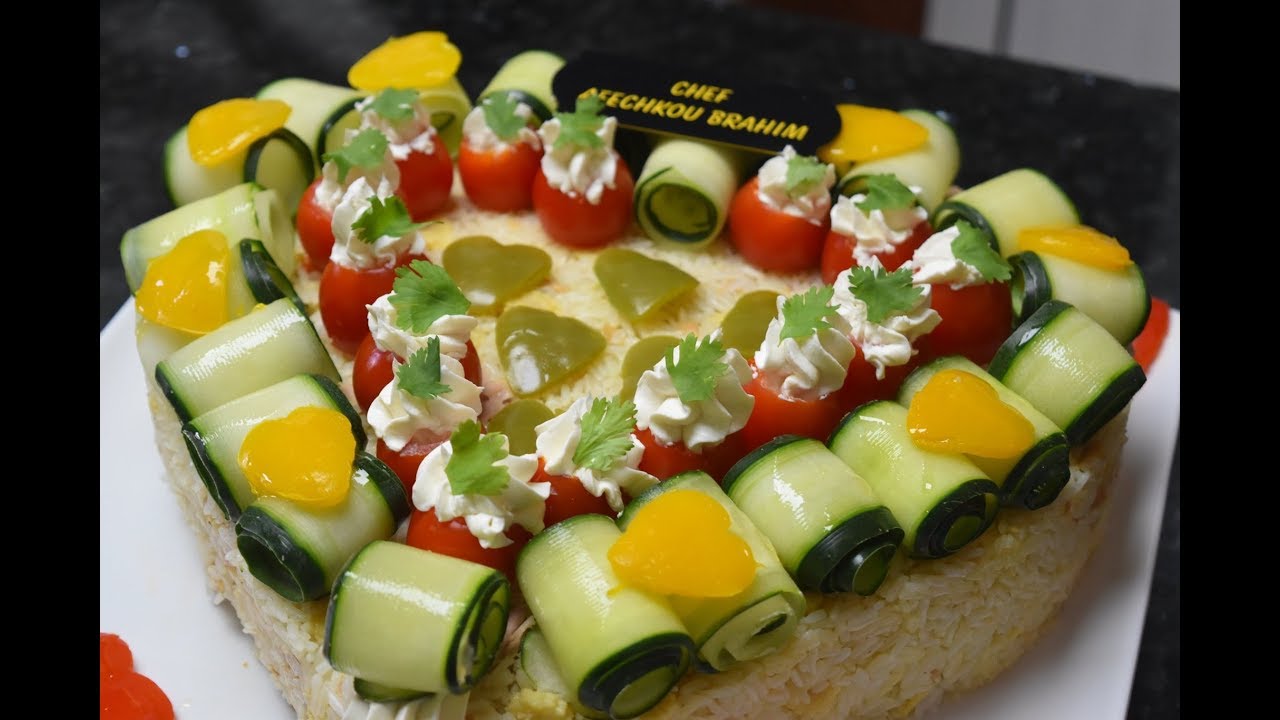 سلطة صيفية باردة غتحمق عائلتك و ضيوفك فهاد الحر 😍🥗 بنة هاااائلة متشبعوش منها !!