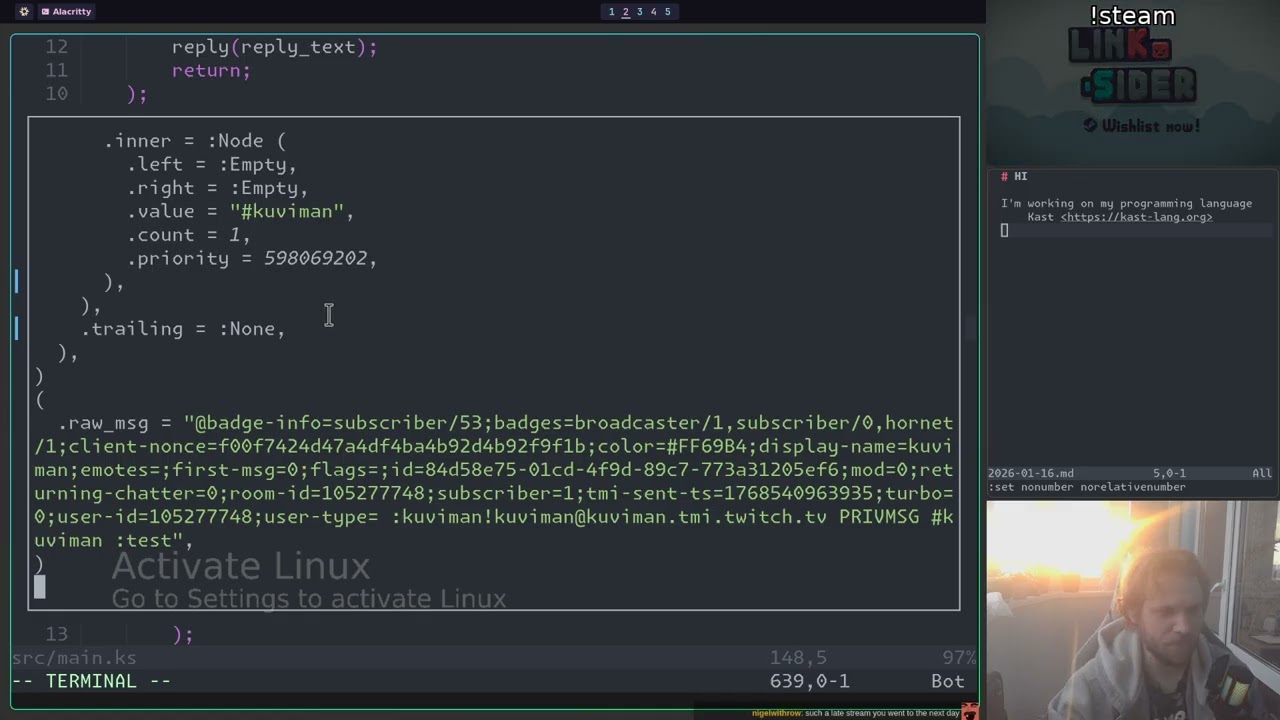 🦄 Working on a programming language - Kast 