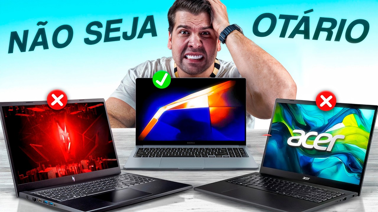 Top 7 Notebooks BARATOS para Comprar SEM MEDO em 2026 (90% ERRA!)