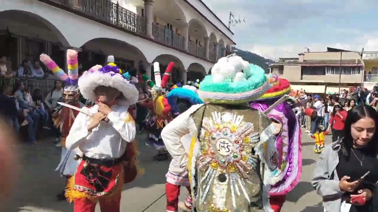 Procesión navideña en Chocamán Veracruz, México, 25/12/23