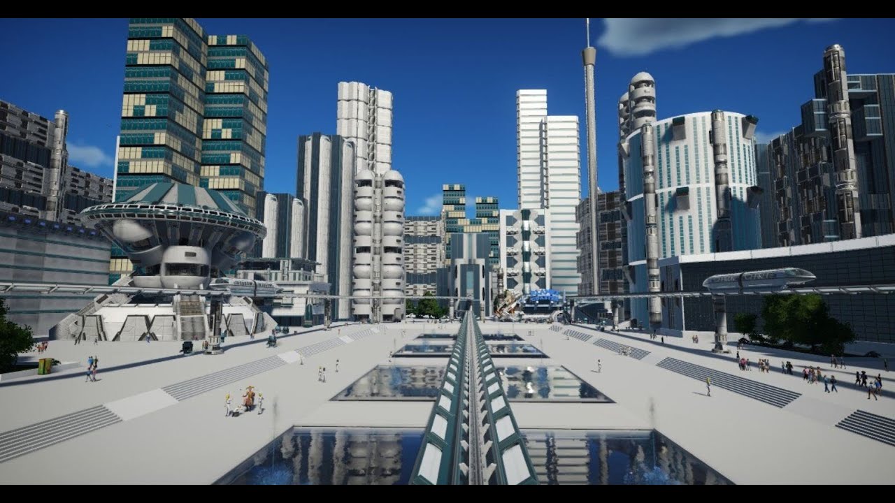 Planet Coaster Future world Park
