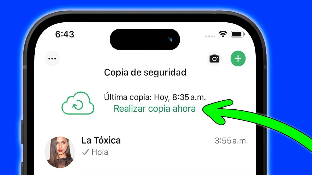 Cómo HACER COPIA DE SEGURIDAD DE WHATSAPP EN IPHONE
