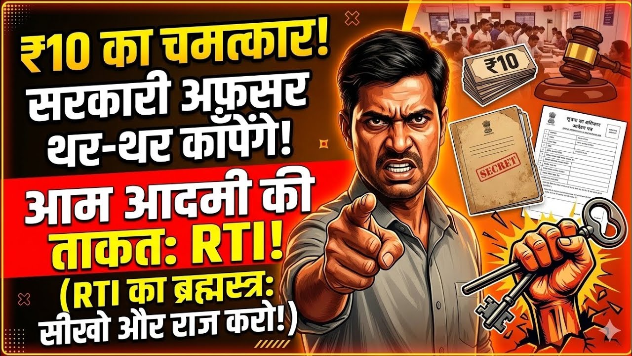 Online RTI Kaise File Kare? (2026 Ka Sabse Asan Tarika)