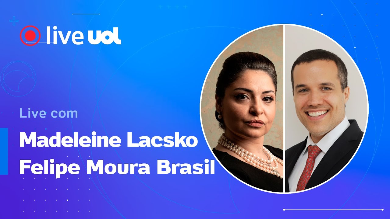 Presidente da Caixa, Lula x Judici&aacute;rio e mais: Felipe Moura Brasil e Madeleine Lacsko ao vivo