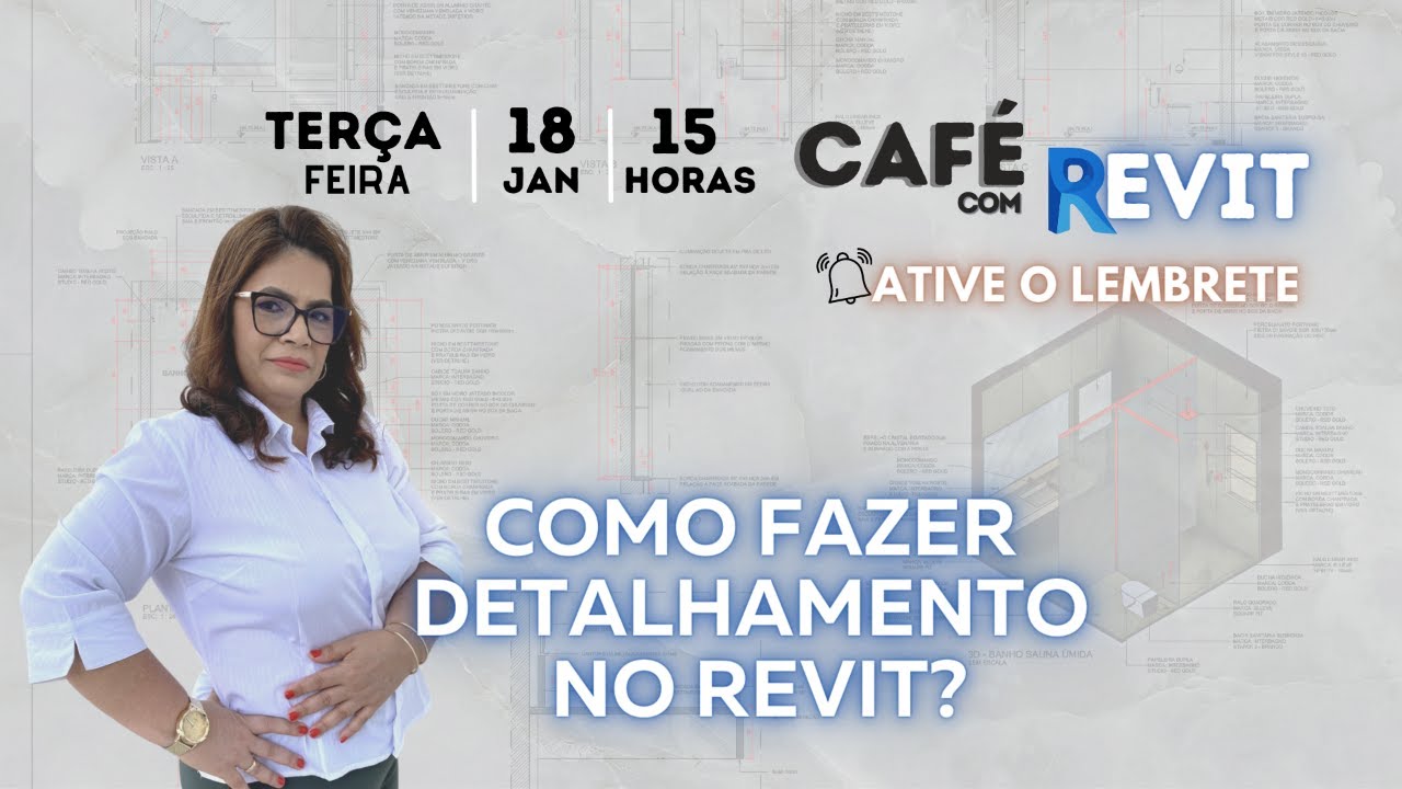 CAFÉ COM REVIT #6: Detalhamento de áreas molhadas