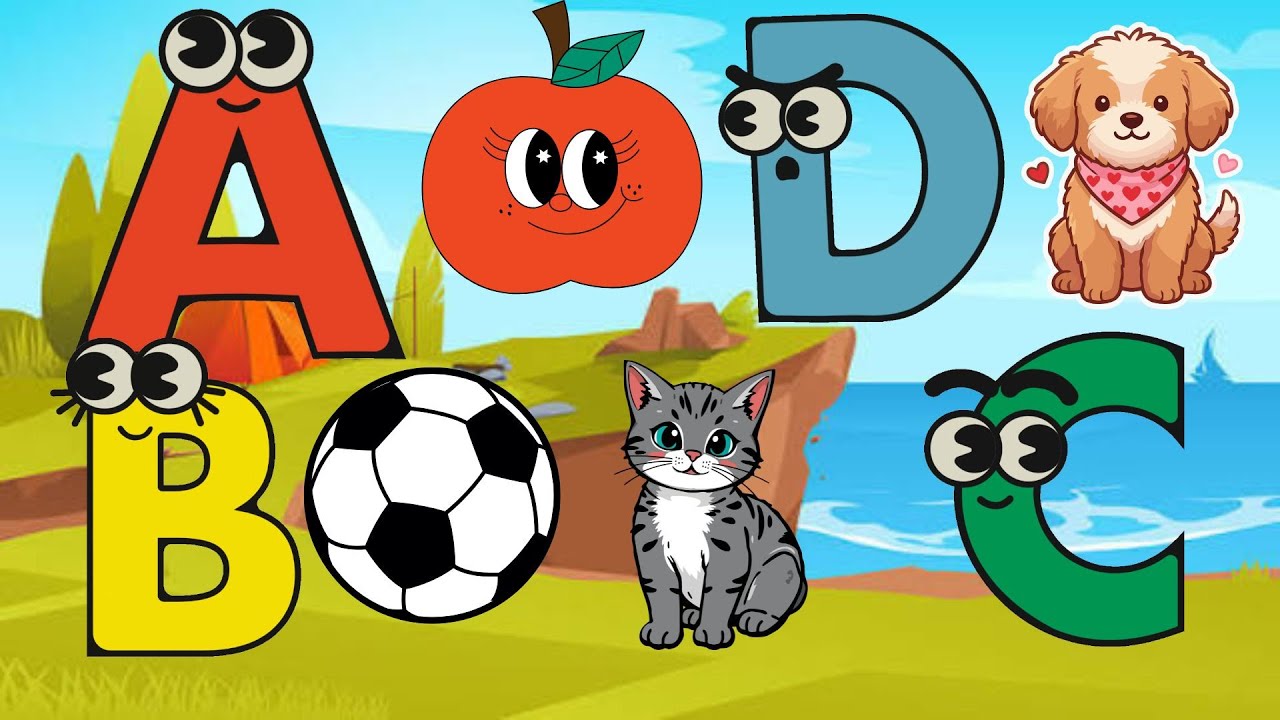 A for apple | अ से अनार | abcd | Alphabets song nursery rhymes