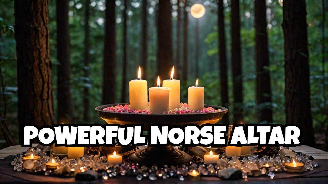 Crafting a Powerful Norse Pagan Altar for Intense Lunar Rituals!