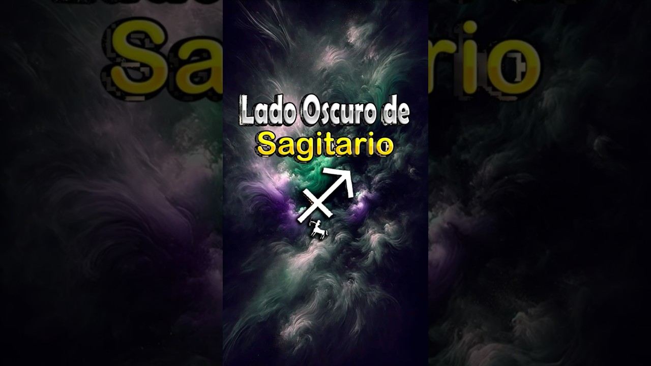 El Lado Oscuro de Sagitario ♐ #astrolog&iacute;a