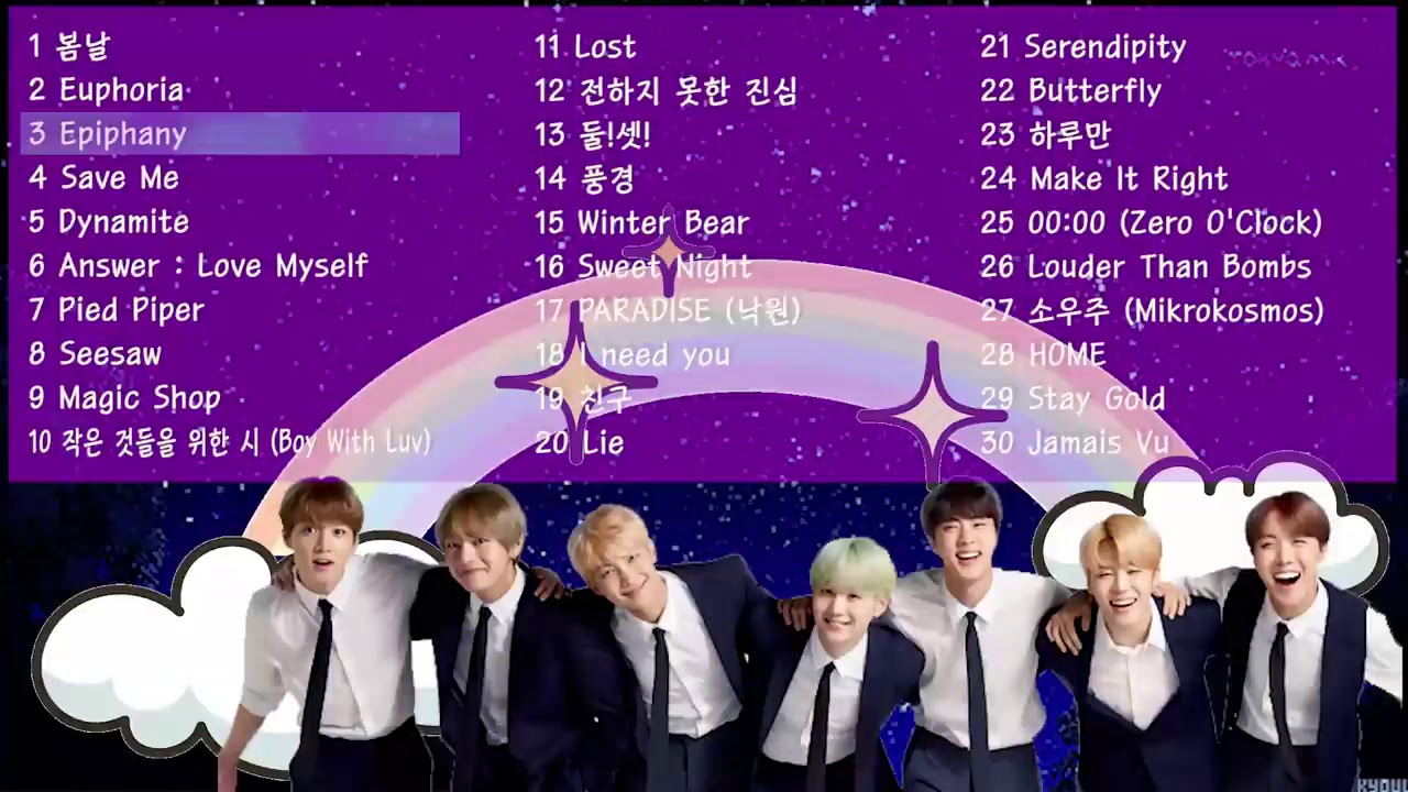 BTS full album playlist 2021[방탄 소년단] 방탄소년단 노래, kumpulan lagu BTS 2020(indo).