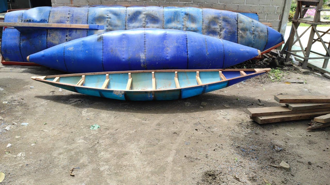 Sampan darum plastik 2 1/2 drum