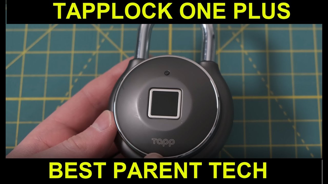 Tapplock One+ (2020) - THE BEST PARENT TECH | Review | Setup Child Lock Profile Tutorial
