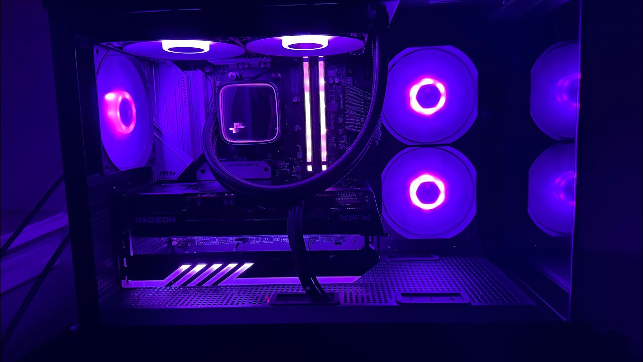 I Watercooled My CPU! DeepCool LS520 SE - (PC Build Vlog 3)