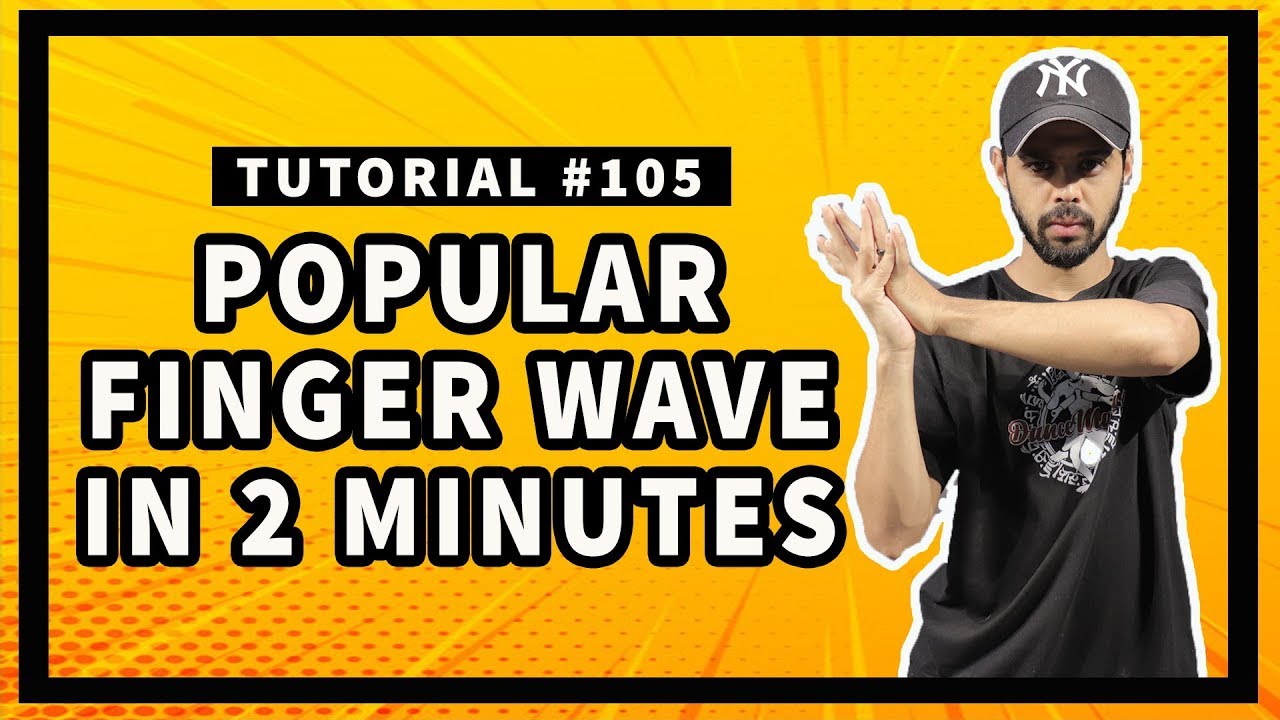 Finger Wave Tutorial in 2 Minutes | हिंदी में | Durvesh Gohad | Dance Mantra Academy