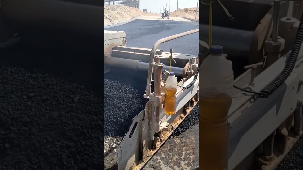 رصف الطريق (أسفلت )