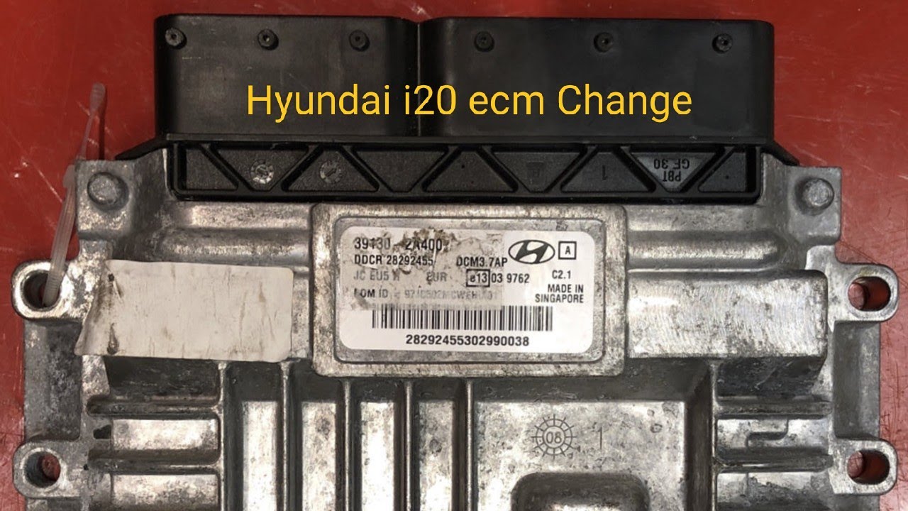 Hyundai i20 Delphi Ecm Change | Ecm Replace | #Ecm