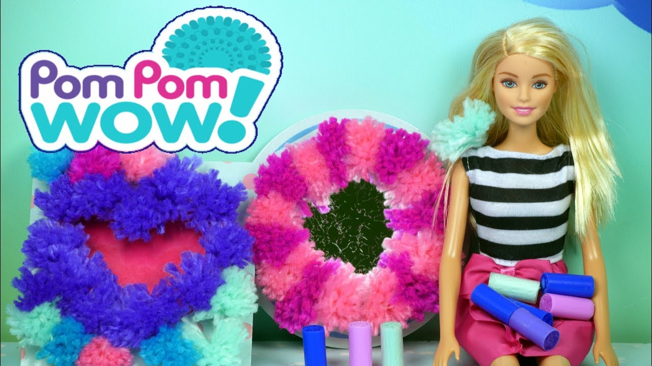 Pom Pom WOW &bull; Puchate Pomponiki &bull; Barbie &bull; Kreatywne Zabawki