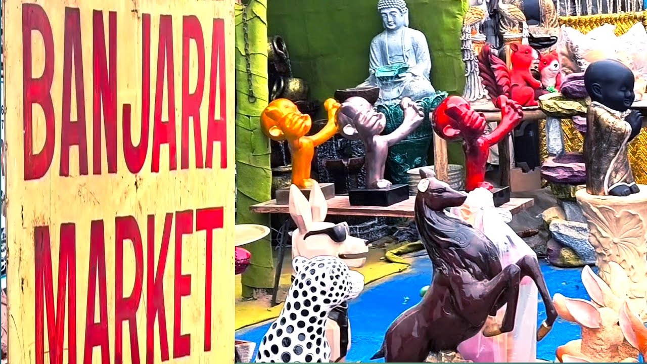 BANJARA Market Gurugram (Gurgaon) | Home Decor Items Market Vlog