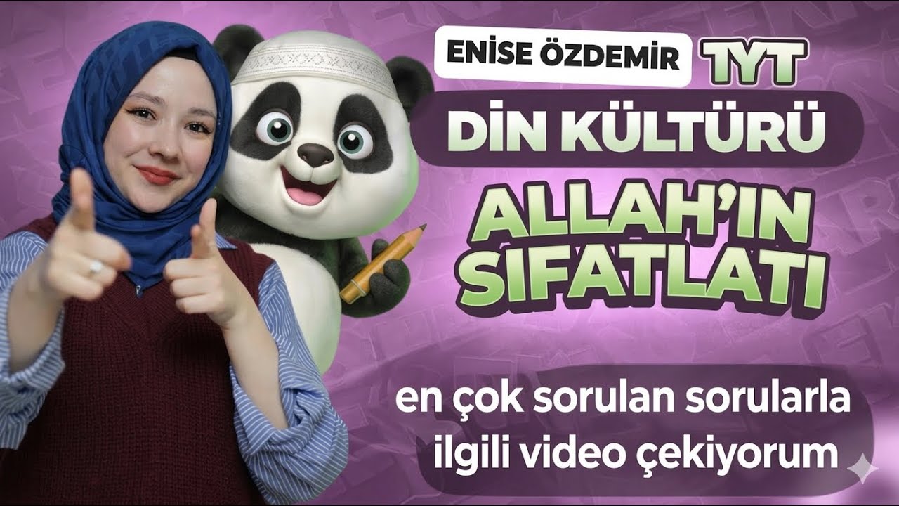 YKS DİN I Allah'ın Sıfatları I En çok Çıkan Konular #yks #enisehocam #dinkültürü #tyt #ayt #msü