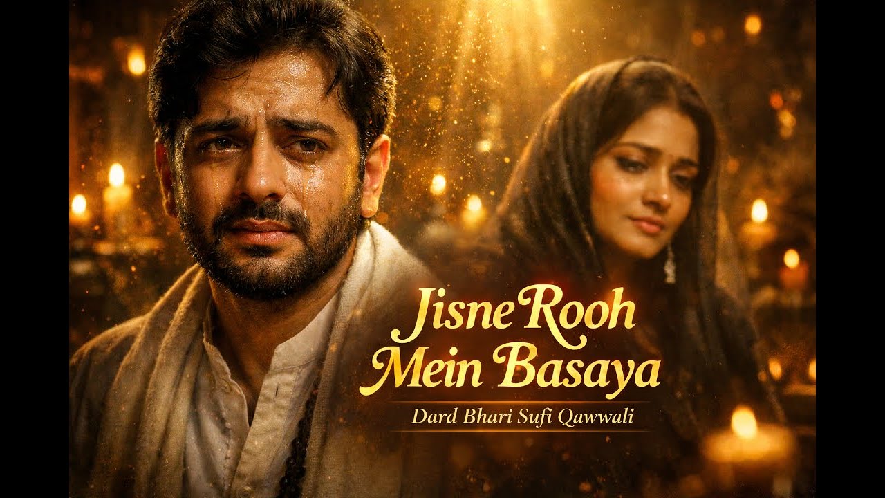 Jisne Rooh Mein Basaya | Dard Bhari Sufi Qawwali | Heart Touching Ishq Song | MusicEIshq Official