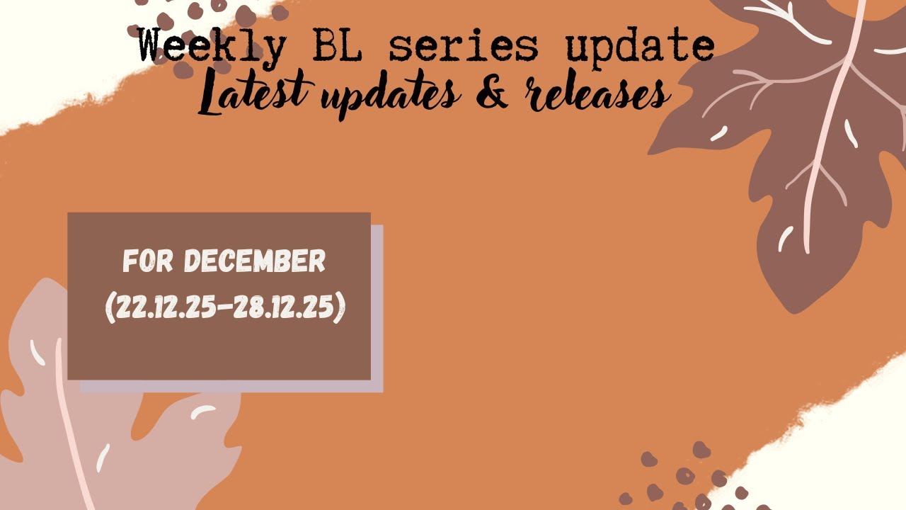 BI series to watch this week Monday to Sunday (22.12.25 - 28.12.25)