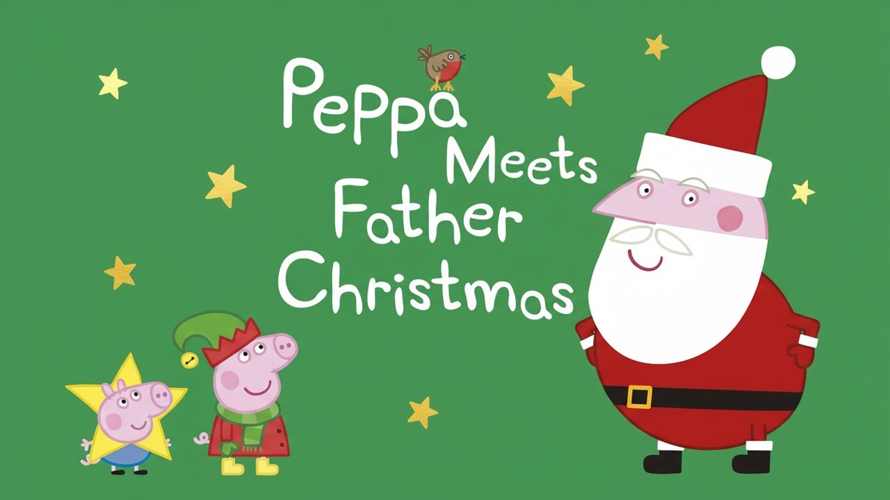 Peppa Meets Father Christmas | Bedtime Story | Kids Read Aloud | Little Book Voices