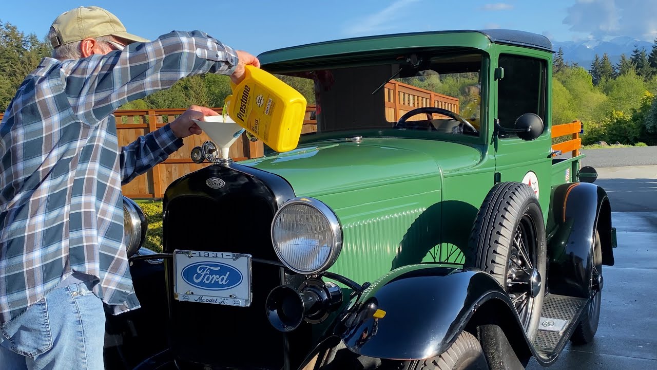 Coolant Spraying From Radiator Cap in my 1931 Ford Model A Pickup – The Fix
