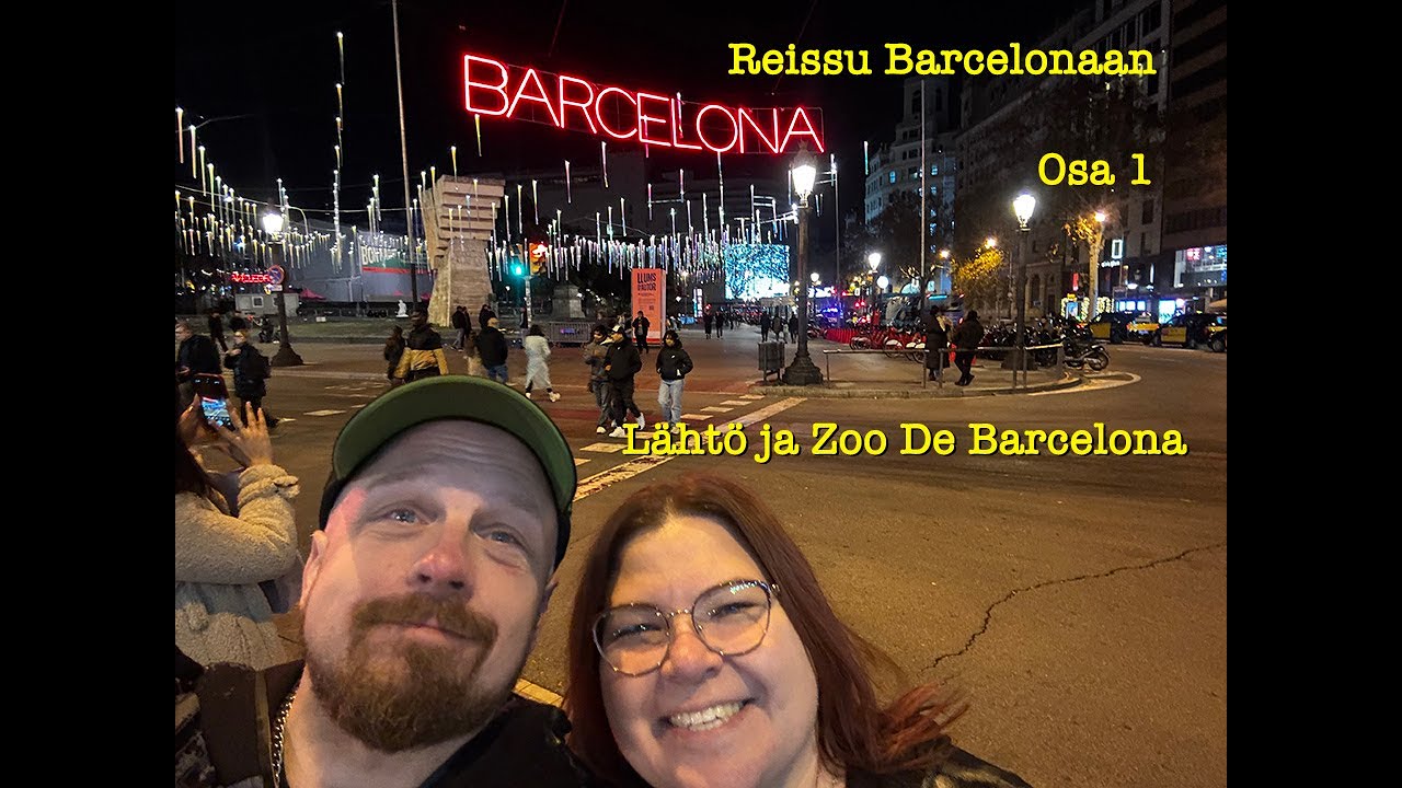 Reissu Barcelonaan 2026 -  - Lähtö ja Zoo De Barcelona