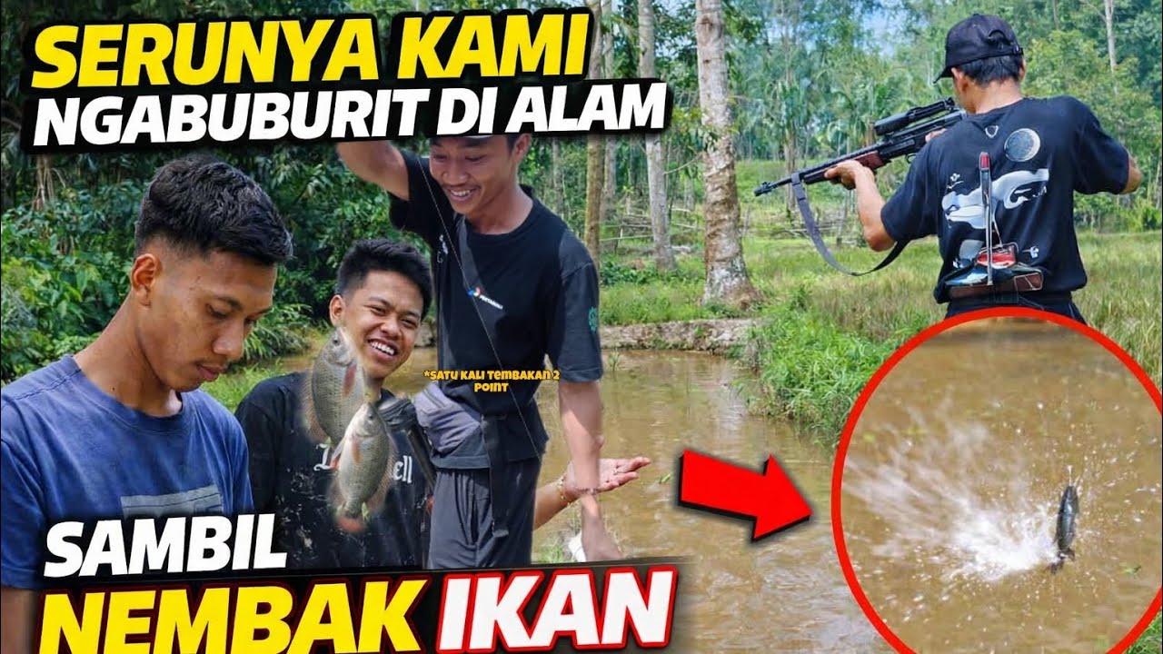 JANGAN BILANG SIAPA-SIAPA!NGABUBURIT DI ALAM BEBAS MENCARI IKAN MENEMUKAN SPOT GACOR 