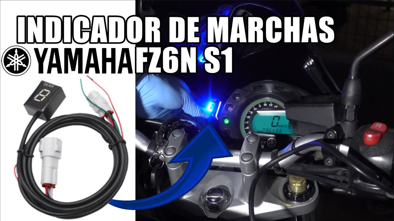 Indicador de marchas Yamaha FZ6N S1