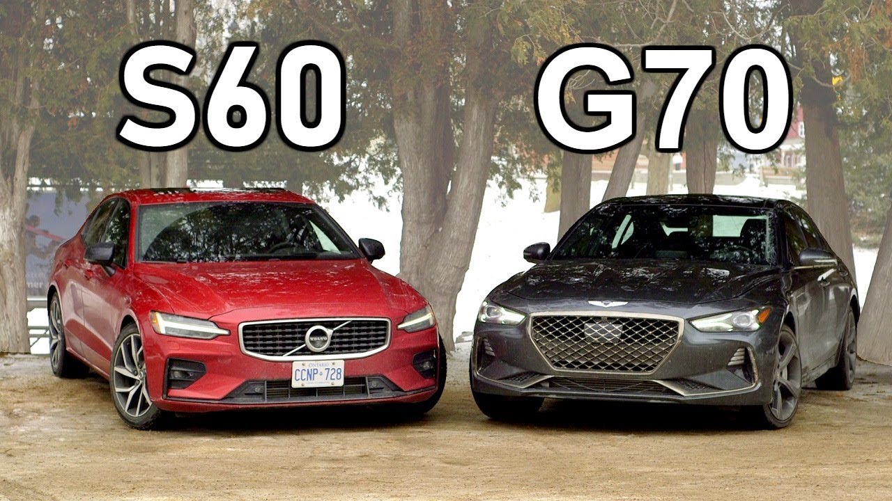 2019 Volvo S60 vs 2019 Genesis G70 // Rise Of The Underdogs