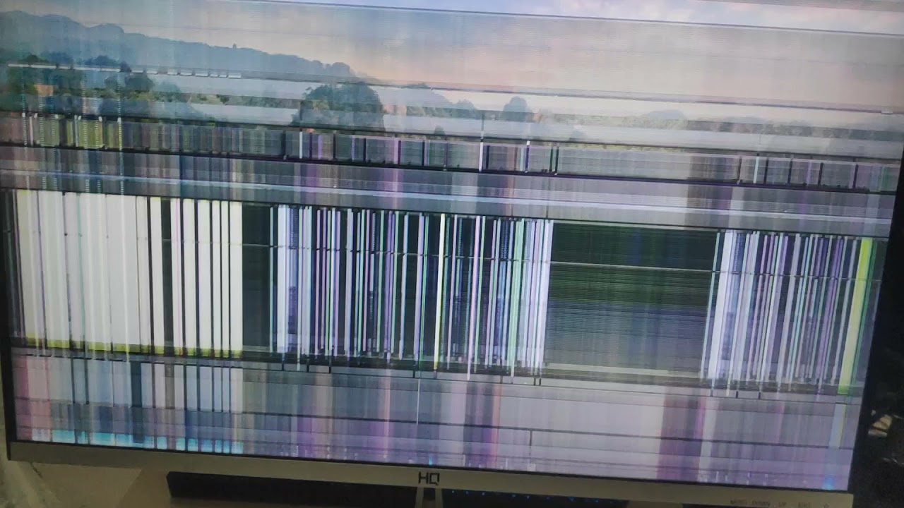 Monitor HQ 24'' 74Hz Defeito com menos de 1 ano de uso