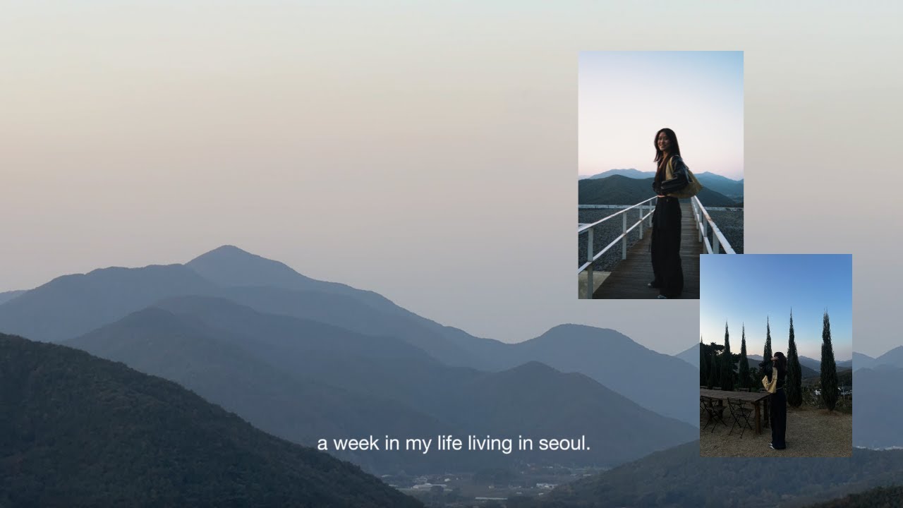 living seoulo | slow days at home, day trip to cheongdo, long-distance friends
