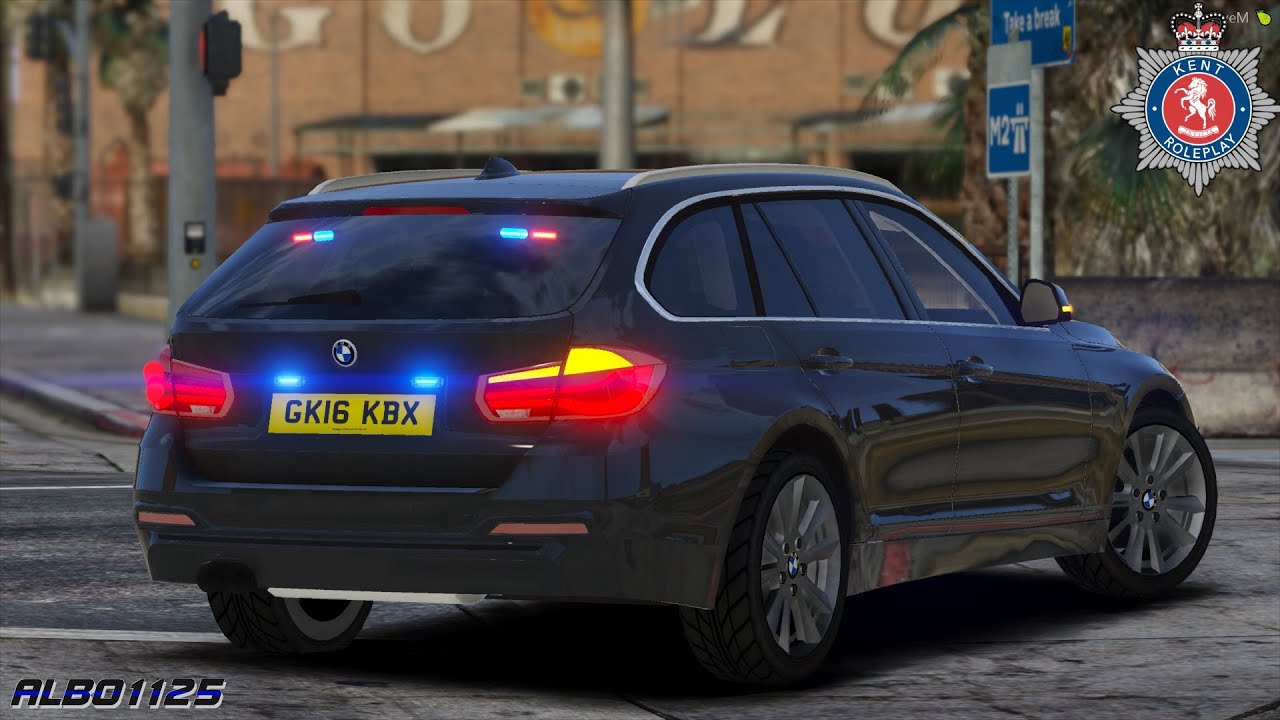GTA5 Roleplay (Police) - Bike Pursuit & Tyre Mayhem - Kent RPC