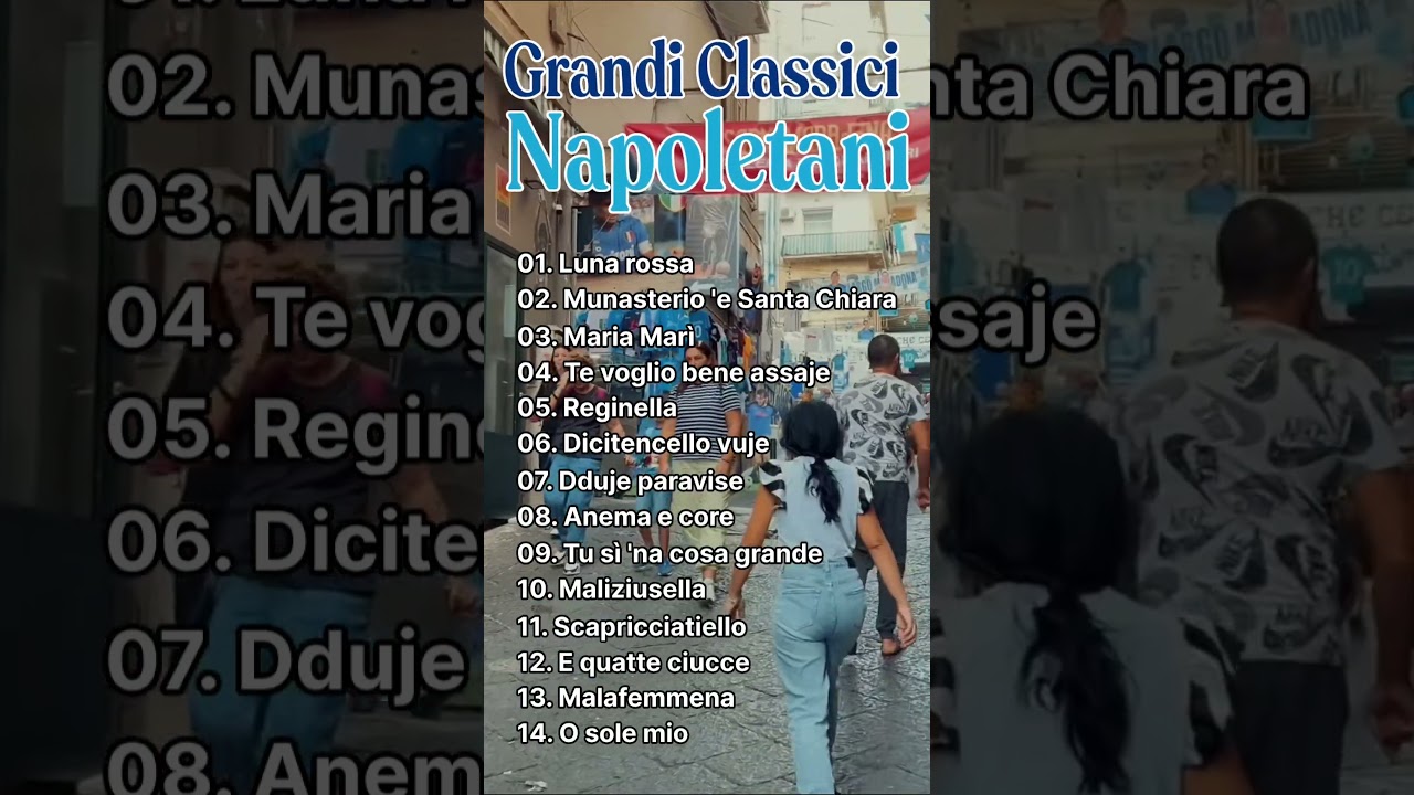 Grandi Classici Napoletani!  #evergreenitaliani #music #musicaitaliana #grandisuccessiitaliani