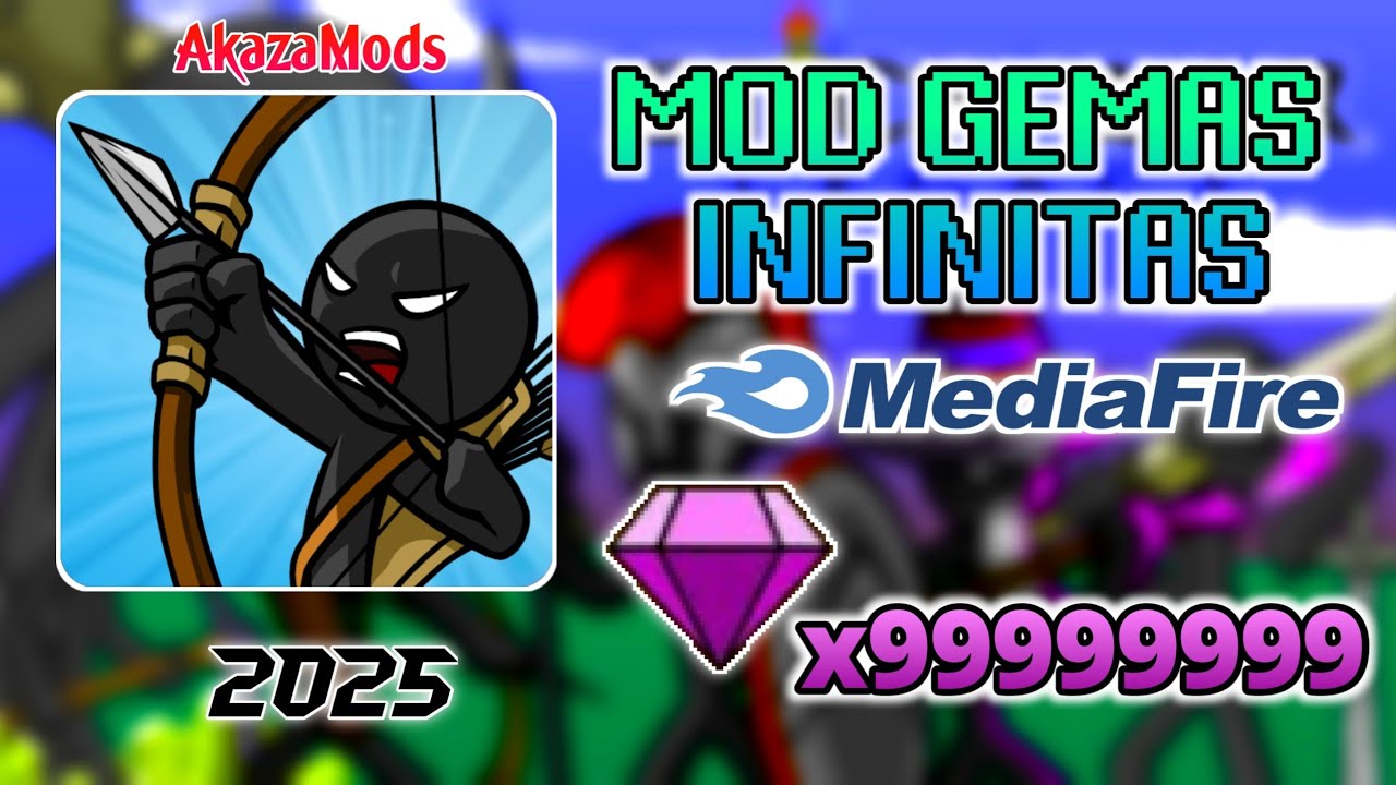 STICK WAR LEGACY МОД GEMAS INFINITAS 2025 | АказаМоды