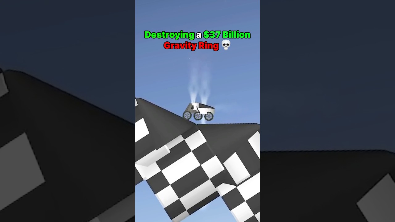 Destroying a $37 Billion Gravity Ring in Spaceflight Simulator
