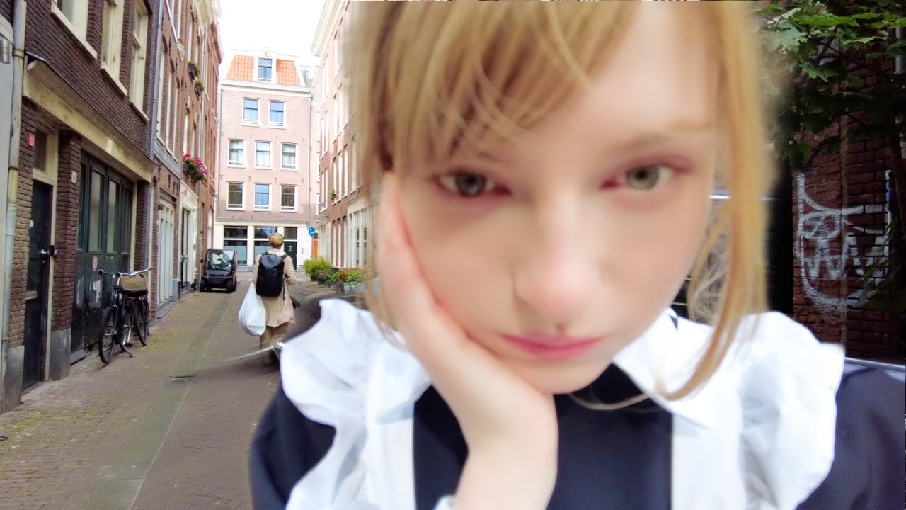I got picked up while walking around in Cosplay