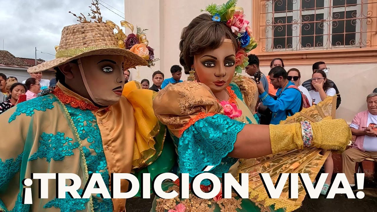 BAILE de NEGRAS de Masaya| Elegante y resistente al tiempo 🇳🇮🎭💃🕺🎶