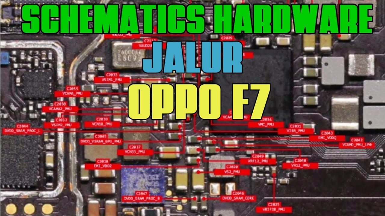 Jalur Hardware Schematics OPPO F7