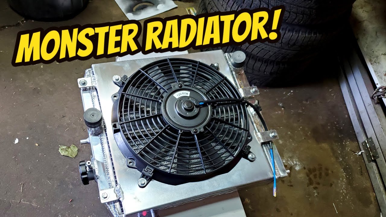 EK Civic Gets A Massive Radiator! (Yonaka Rad Install)