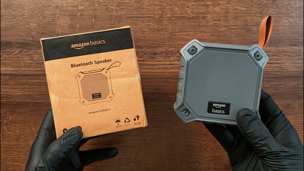 AmazonBasics 5W Bluetooth 5.0 Speaker Unboxing | ASMR | V-Unbox